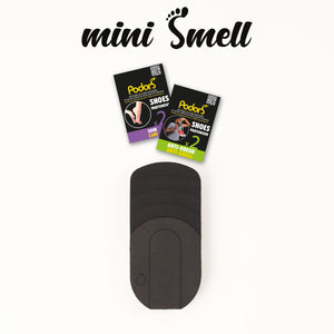 miniSmell®: Talonnettes rechargeables aux huiles essentielles + 2 recharges incluses (soin et anti-odeur)