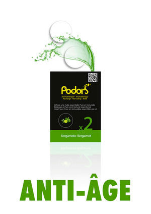 Recharges Podors® aux huiles essentielles de bergamote