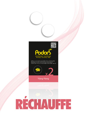 Recharges Podors® aux huiles essentielles d'ylang-ylang