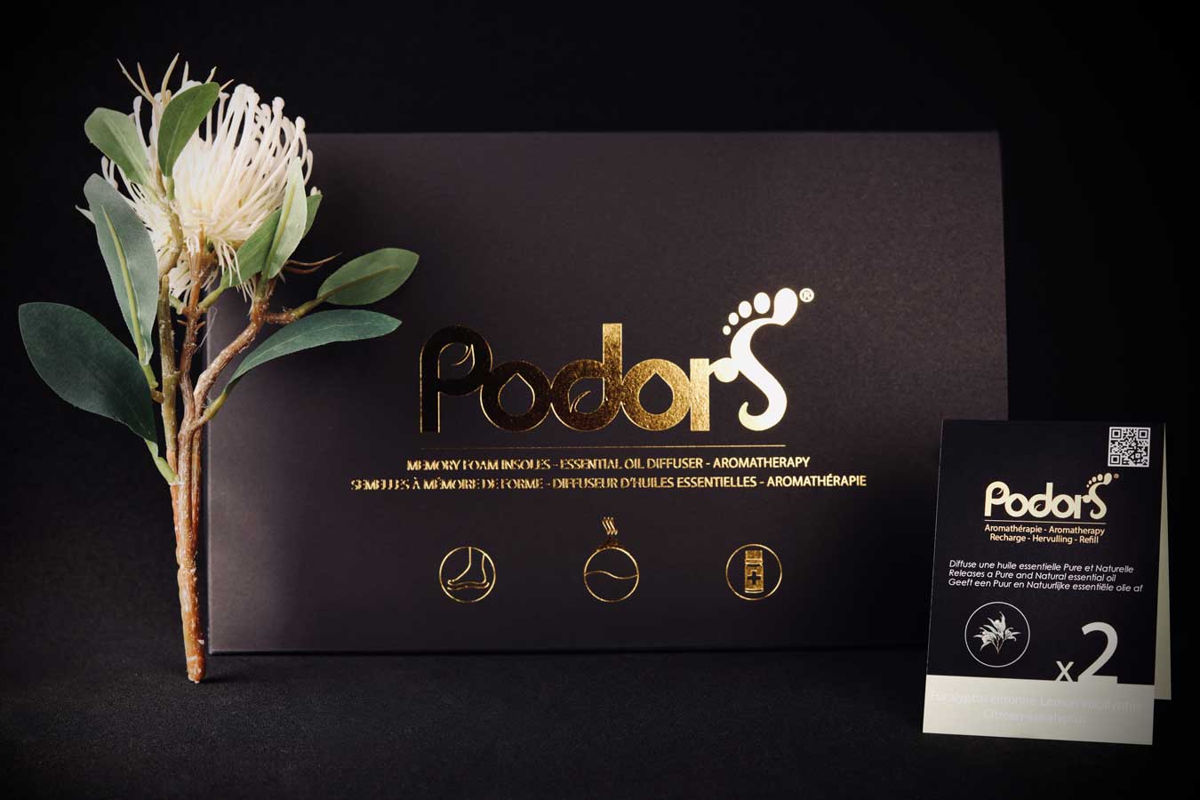 Recharges Podors® aux huiles essentielles d'eucalyptus citronné