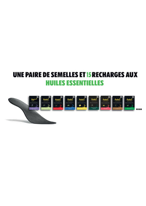 Pack 15 Recharges + 1 paire de semelles Solar®