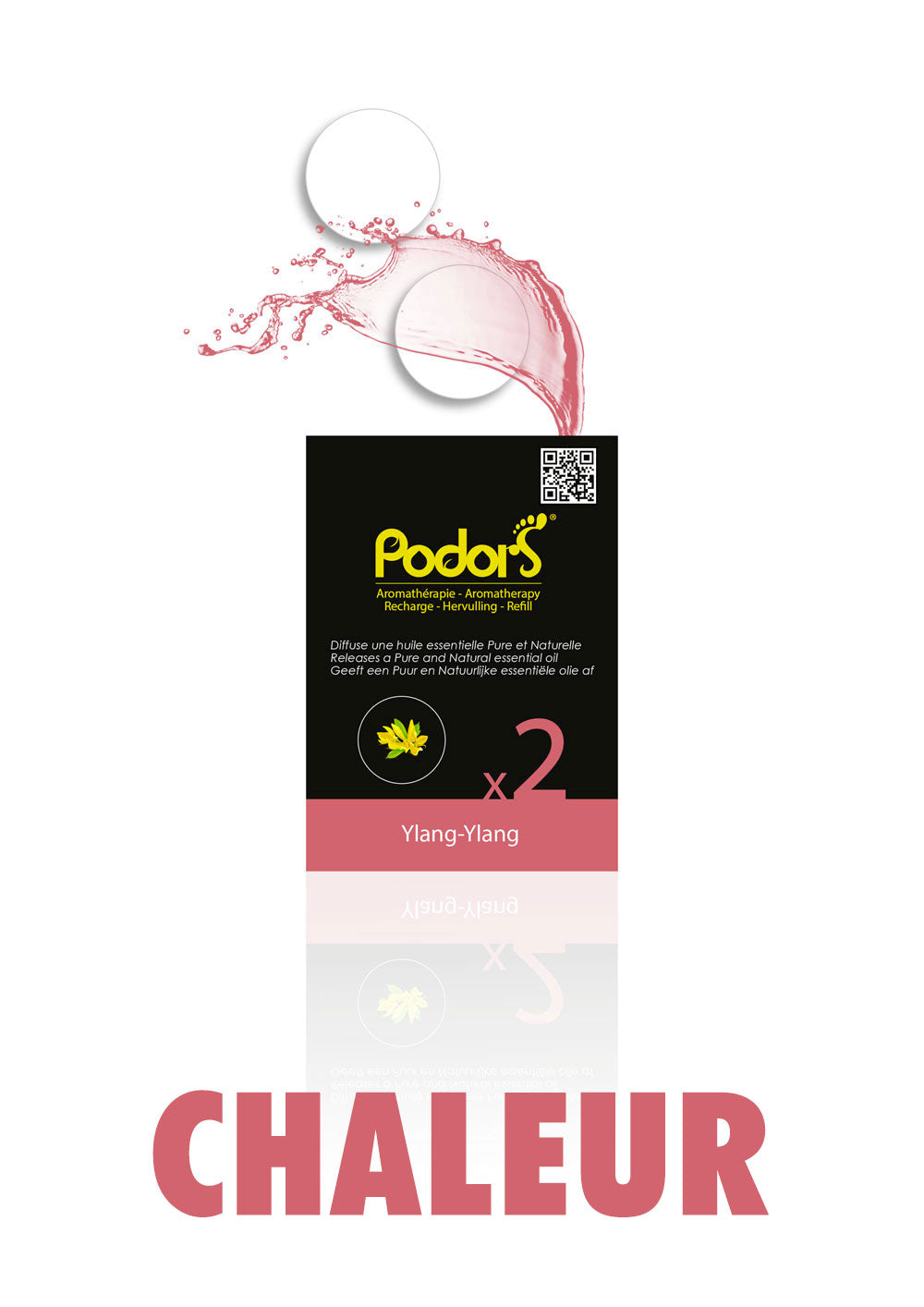 Recharges Podors® aux huiles essentielles d'ylang-ylang