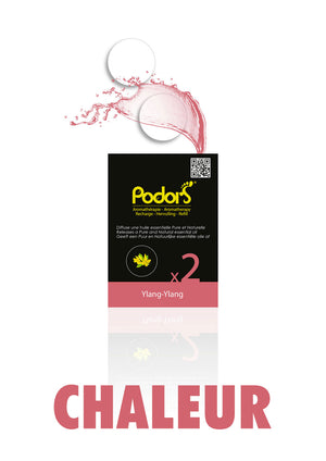 Recharges Podors® aux huiles essentielles d'ylang-ylang